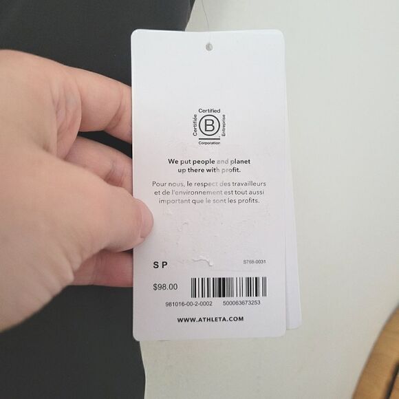 Athleta Malibu Swimsuit One Piece Black Strappy NWT Small - Picture 9 of 13